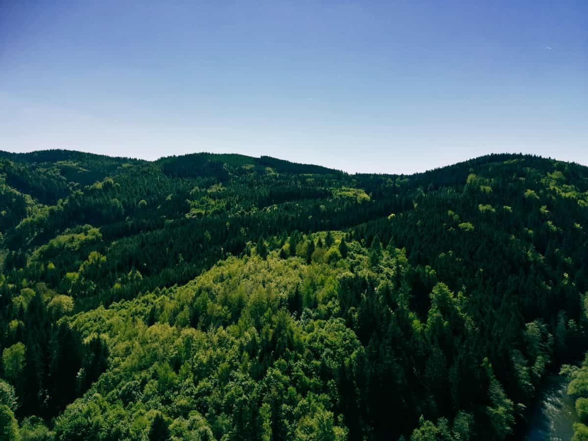 Jeskynní vyhlídka - výhled na meandr Ohře