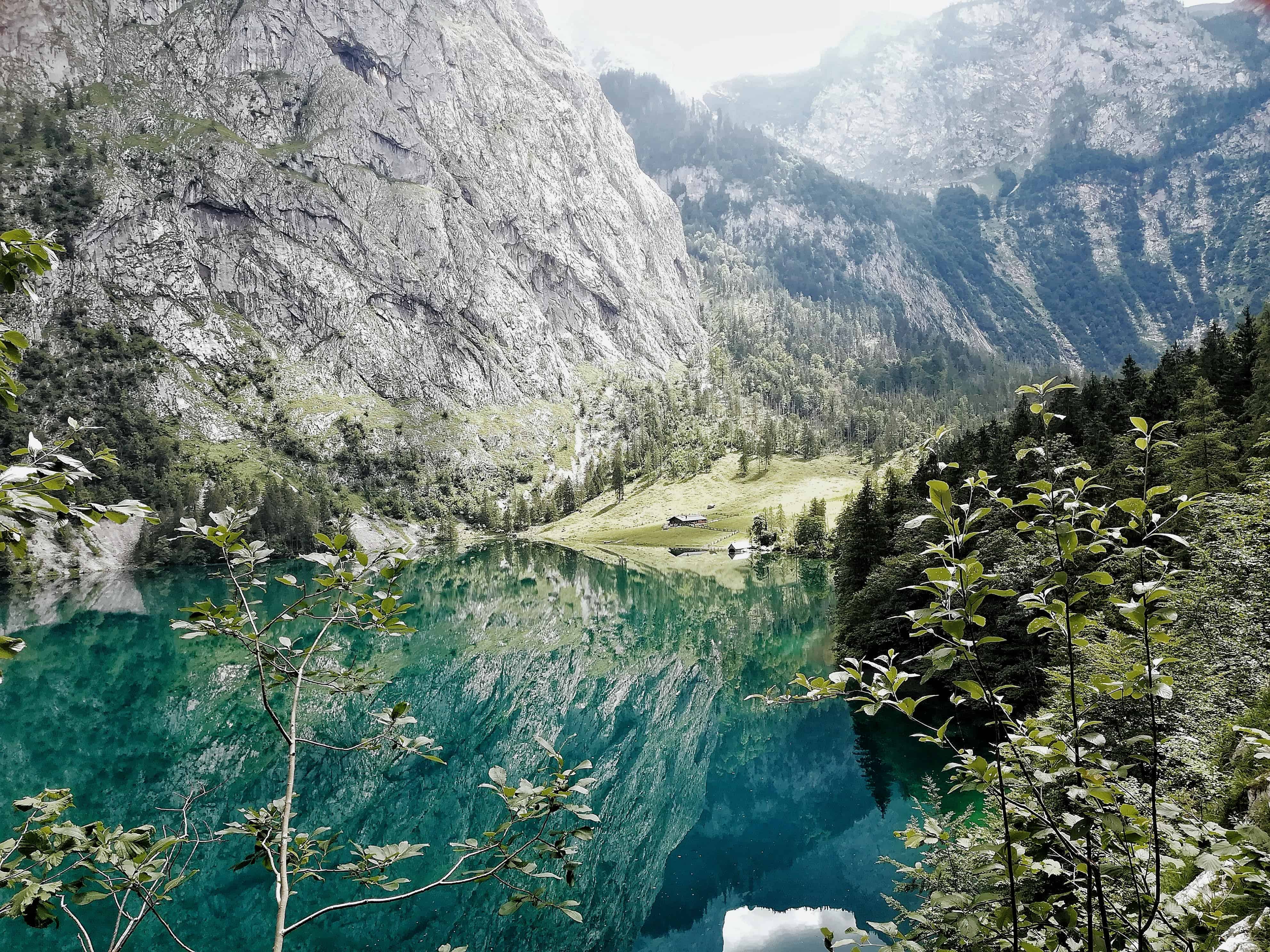 Jezero Obersee/Berchtesgadenské Alpy