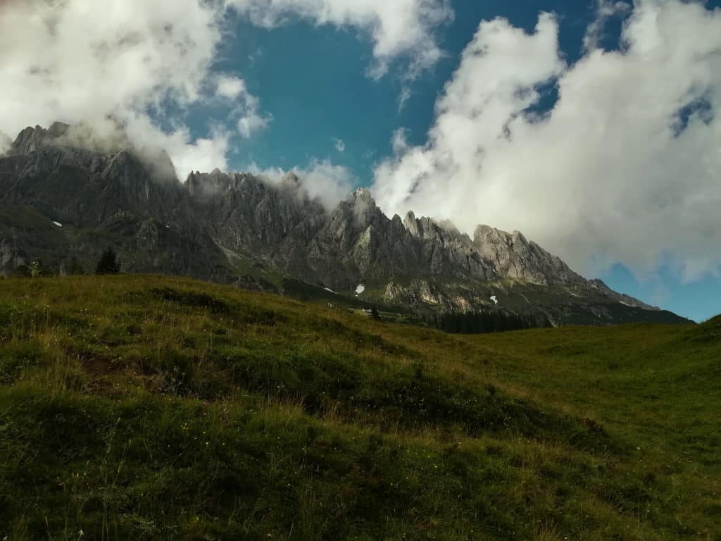 Berchtesgadenské Alpy - ledovec Hochkönig