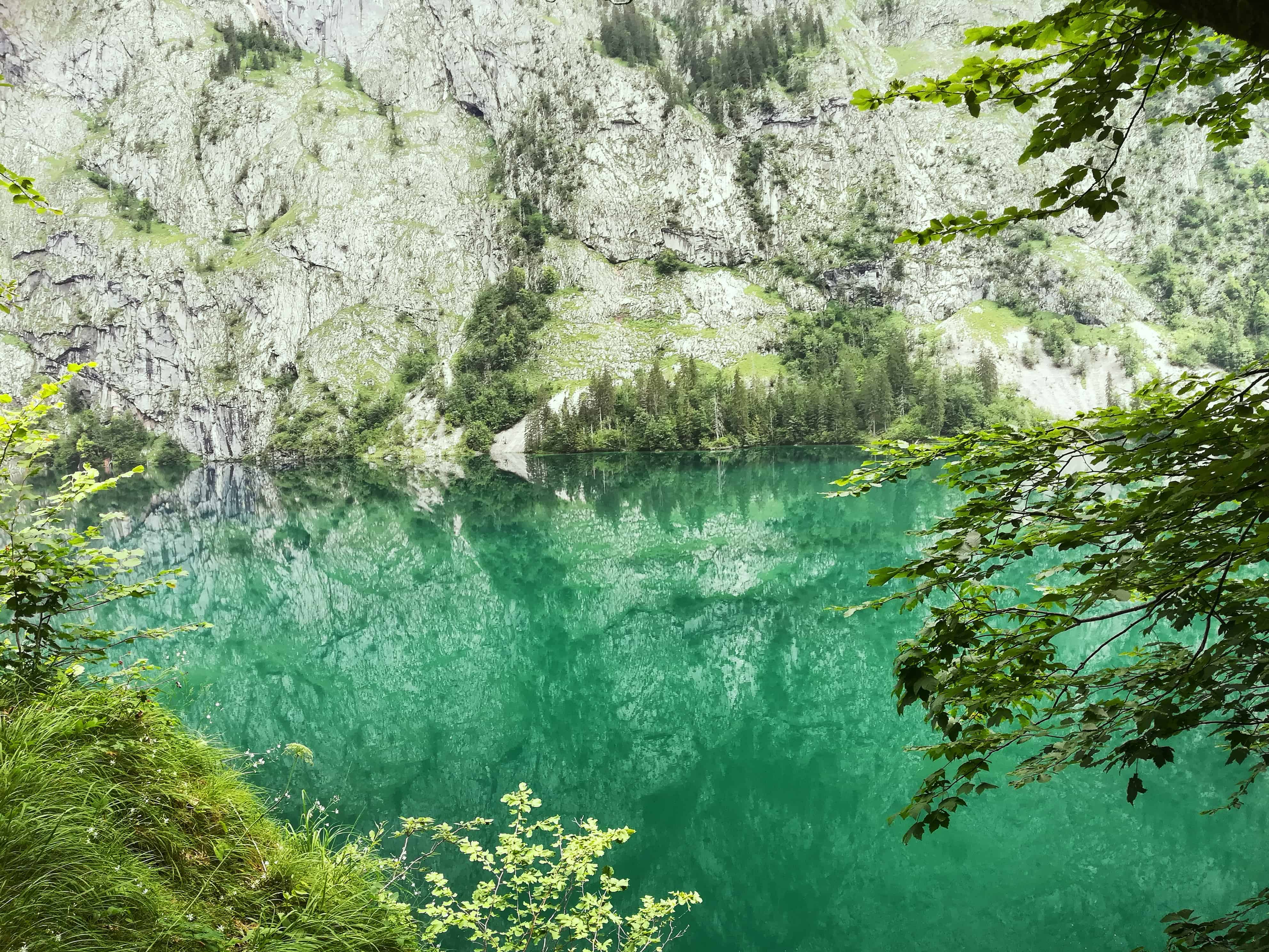 Berchtesgadenské Alpy - jezero Obersee