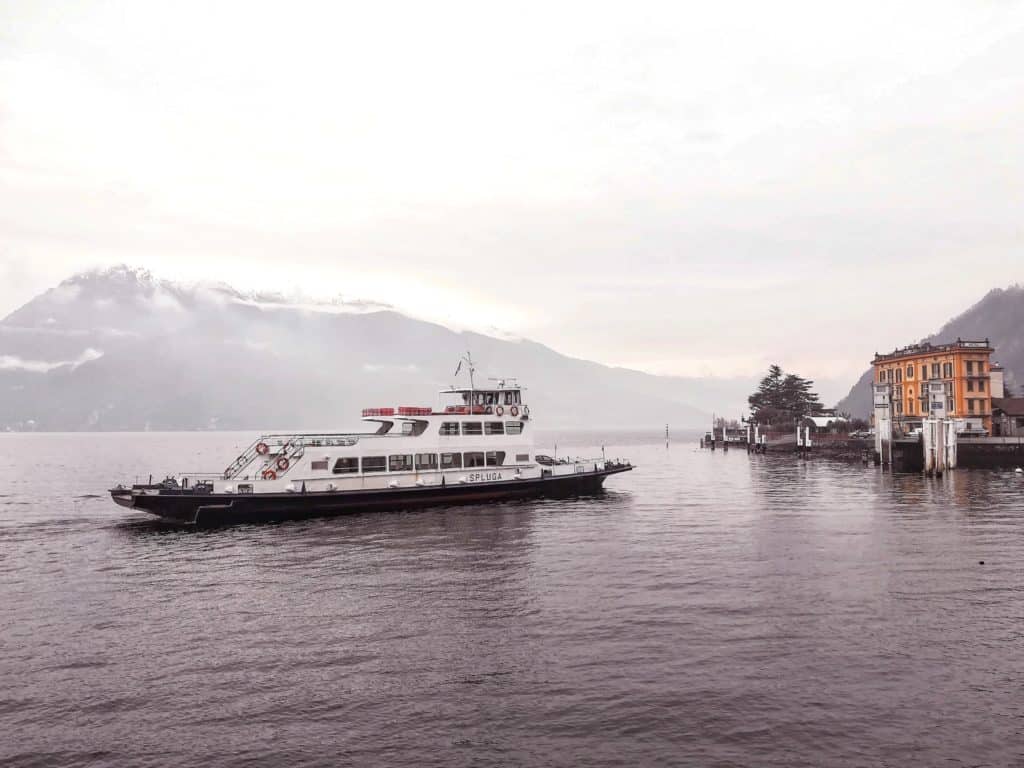 Doprava na Lago di Como / trajekt / ferry