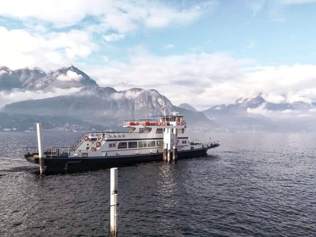Doprava na Lago di Como / trajekt / ferry
