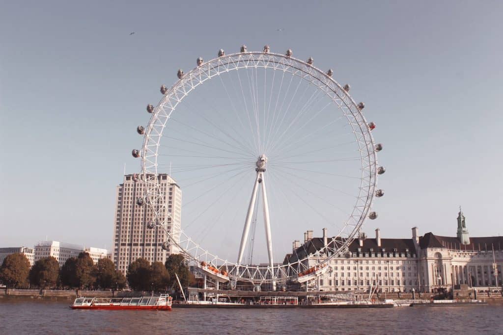 Coca Cola London Eye / památky Londýn