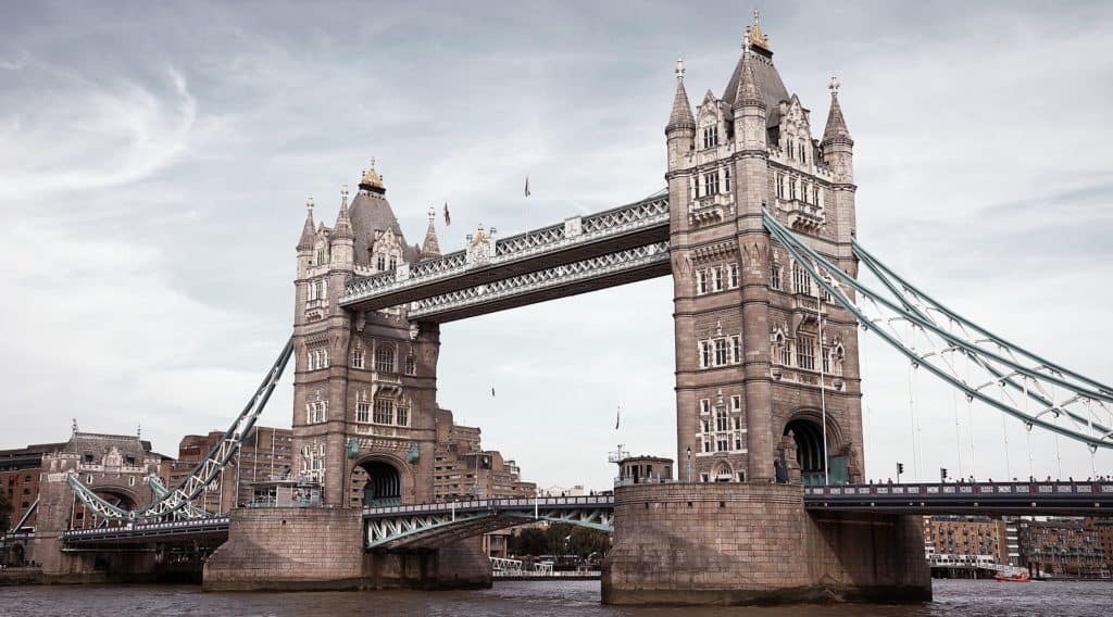 Tower bridge / památky Londýn