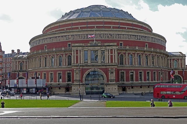 Royal Albert Hall / památky Londýn