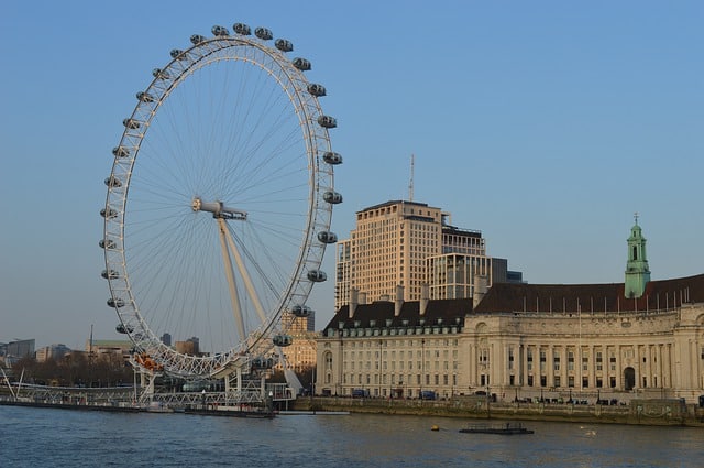 Coca Cola London Eye / památky Londýn