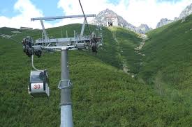 lanovka na Skalnaté pleso / nejkrásnější místa ve Vysokých Tatrách