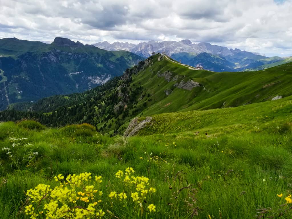 Passo Pordoi / nejkrásnější místa Dolomity