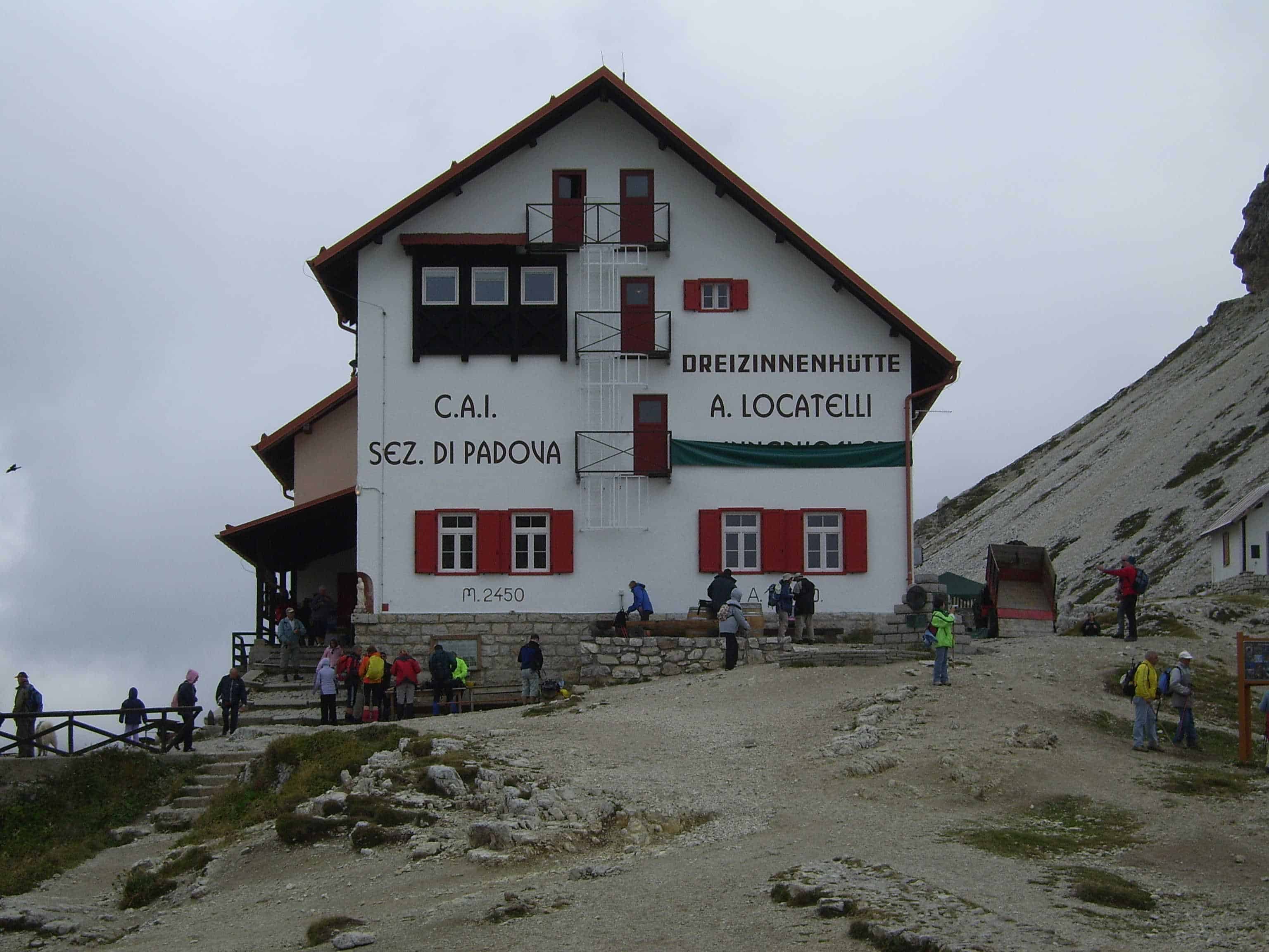 Dreizinnenhütte / Sexten Dolomity
