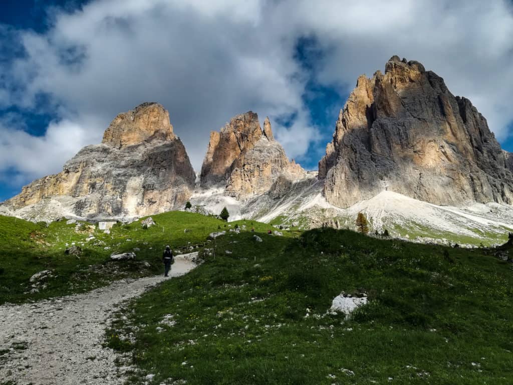 Passo Sella trek