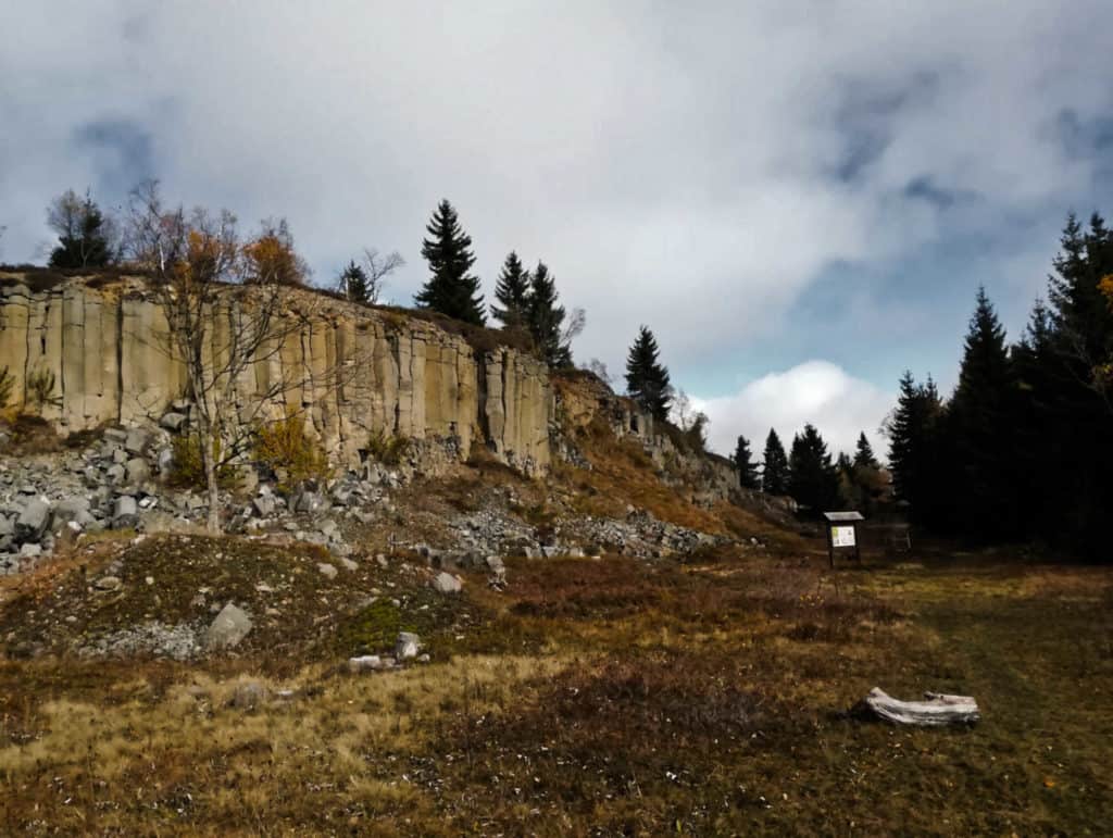 čedičový lom Hřebečná / PR Rýžovna