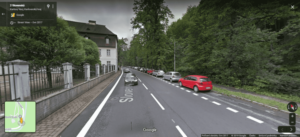 parkování Karlovy Vary