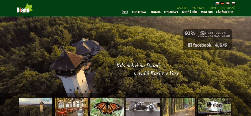 rozhledny Karlovy Vary