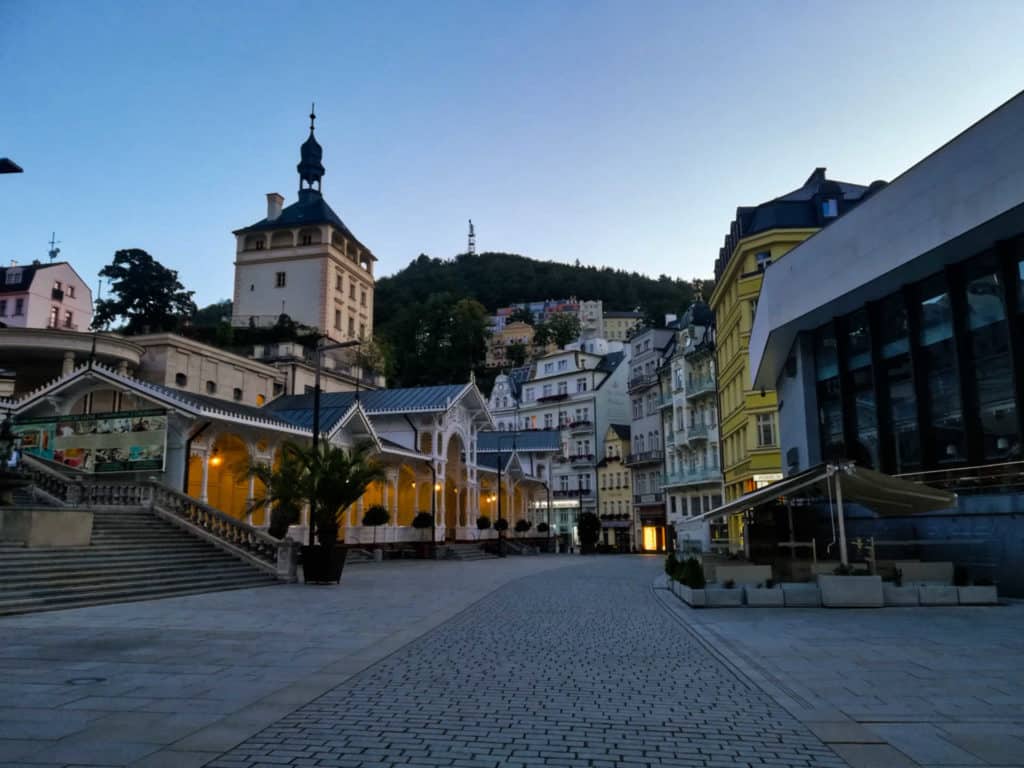Tržní kolonáda Karlovy Vary