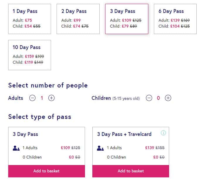 jak koupit London Pass