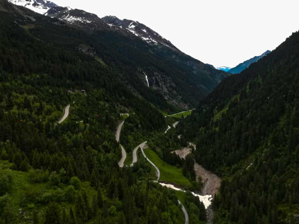 nejkrásnější horské silnice v Rakousku a Itálii / Schlegeis Alpenstrasse