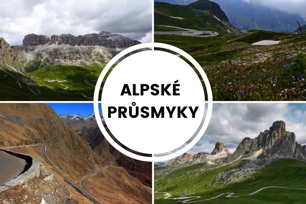 alpské horské silnice a průsmyky