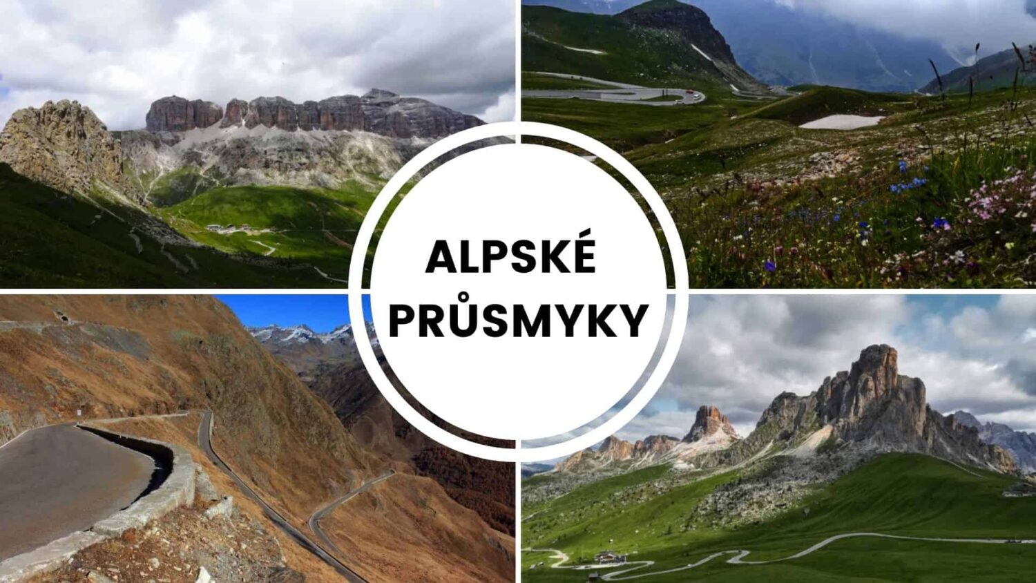 alpské horské silnice a průsmyky