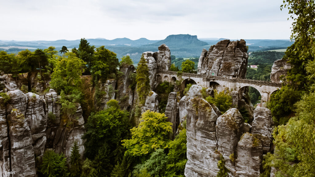 Bastei most Saské Švýcarsko