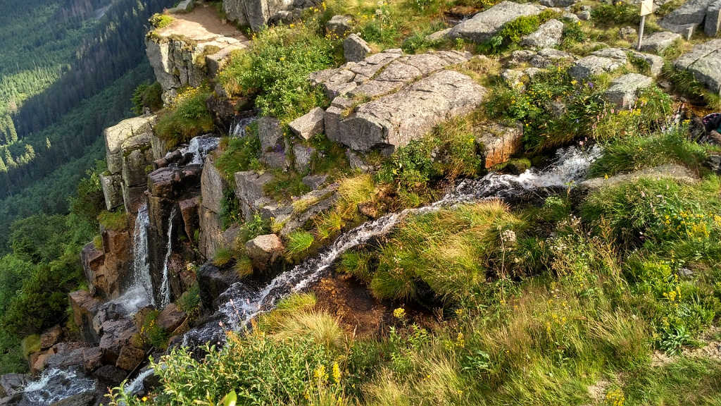 Krkonoše Labský důl Pančavský vodopád