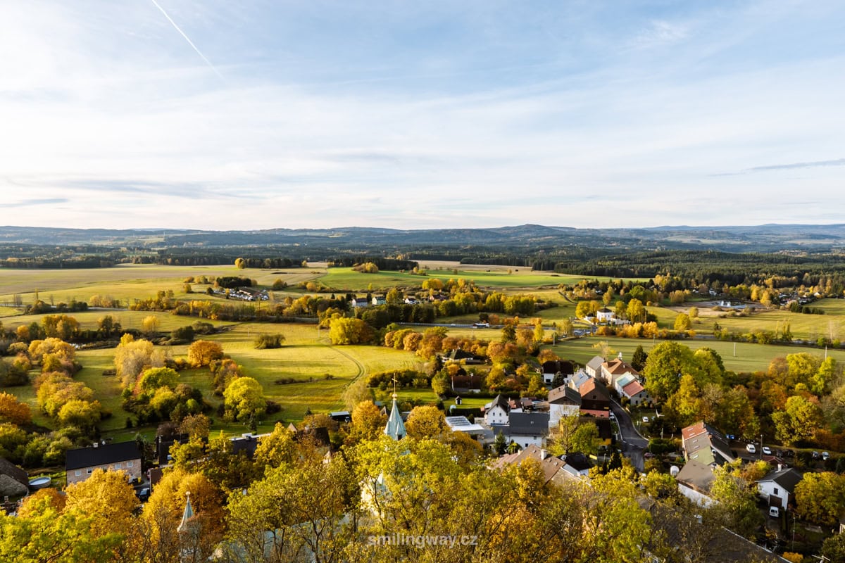 Zřícenina hradu Andělská Hora