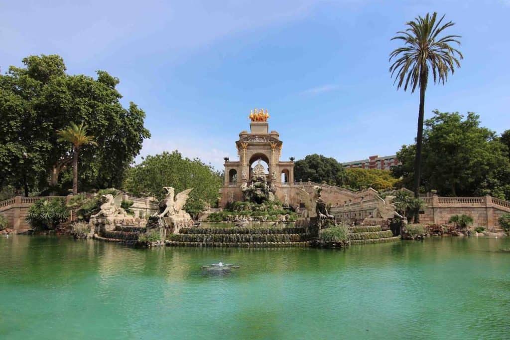 památky v Barceloně / park Ciutadella