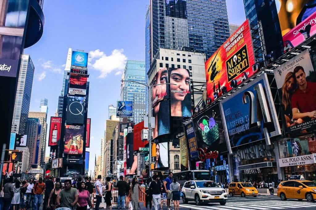 Times Square / co vidět v New Yorku
