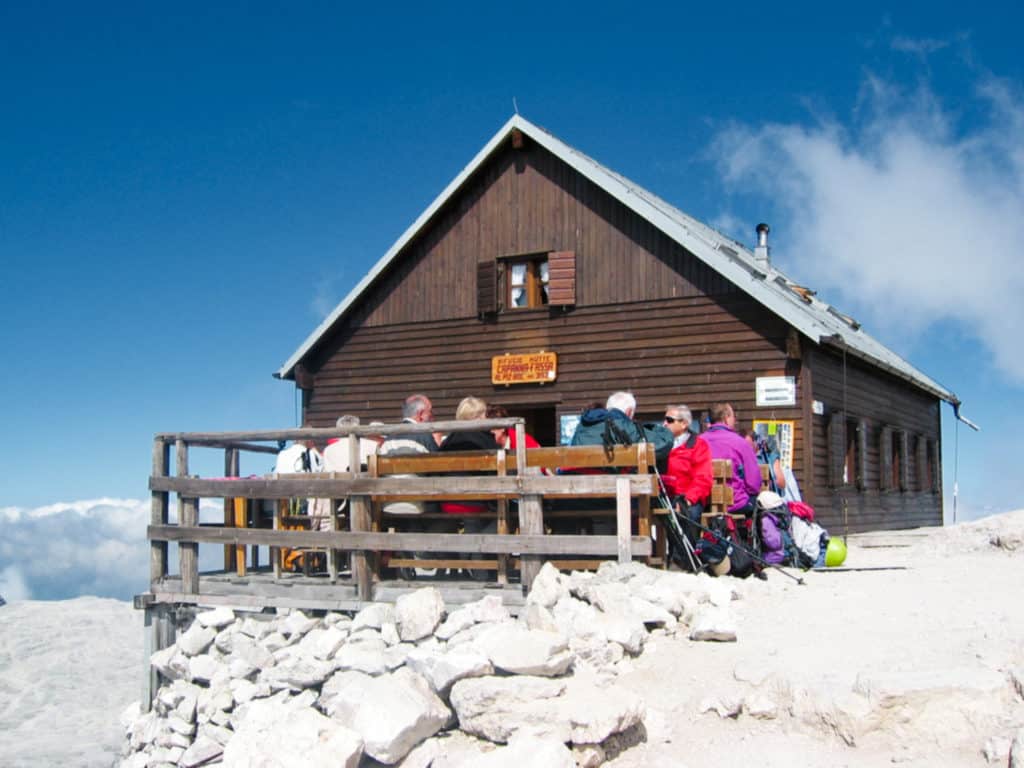Dolomity vrcholy turistika
