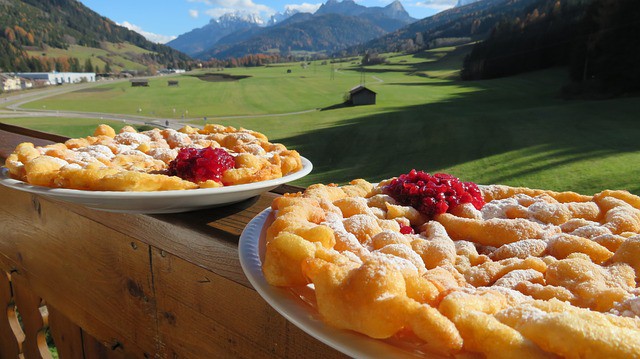 jídlo Dolomity