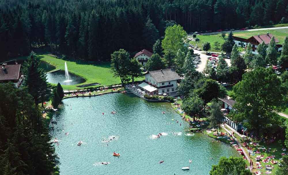 Dolomity koupání