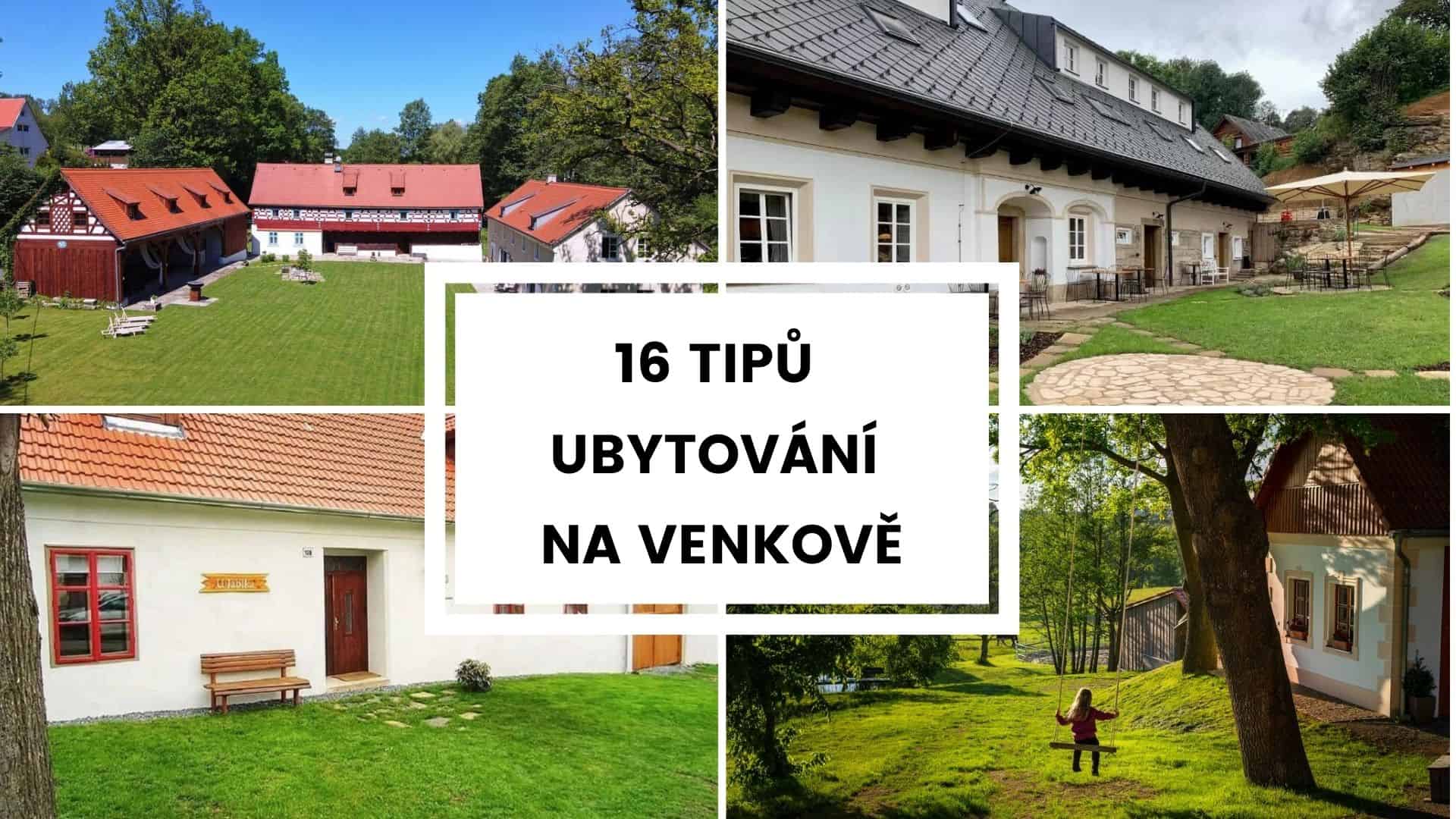 ubytování na venkově