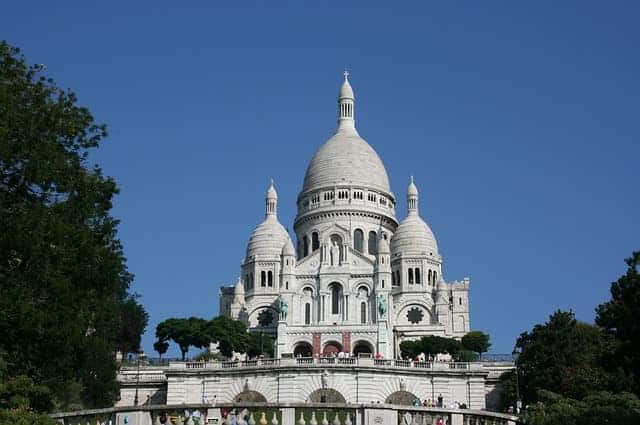 bazilika Sacré Coeur Paříž památky