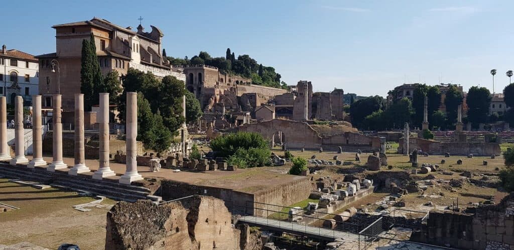 Palatine's hill Rome