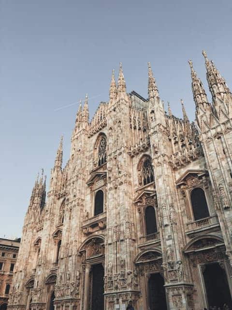 Milano Duomo katedrála