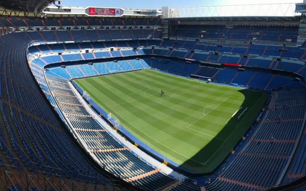 Madrid stadion Santiago Bernabéu