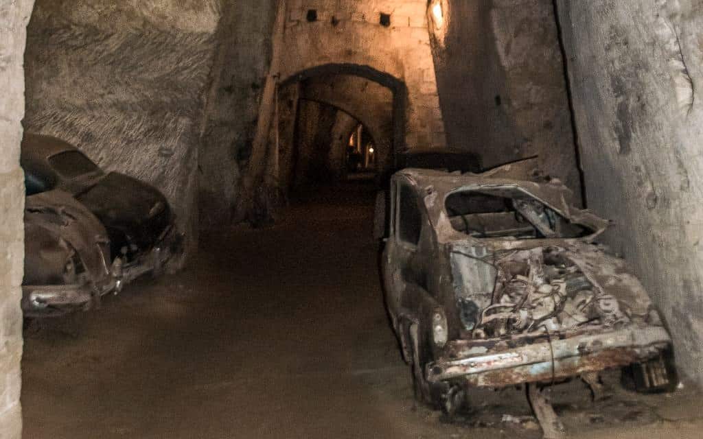 Bourbon tunnel Neapol památky