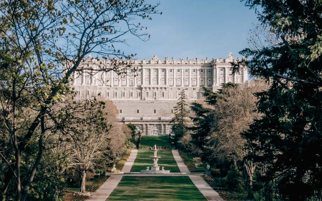 Madrid Královský palác
