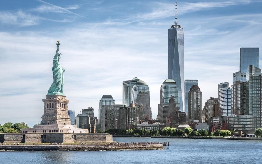 Statue of Liberty / Socha Svobody / Ellis Island / památky new york