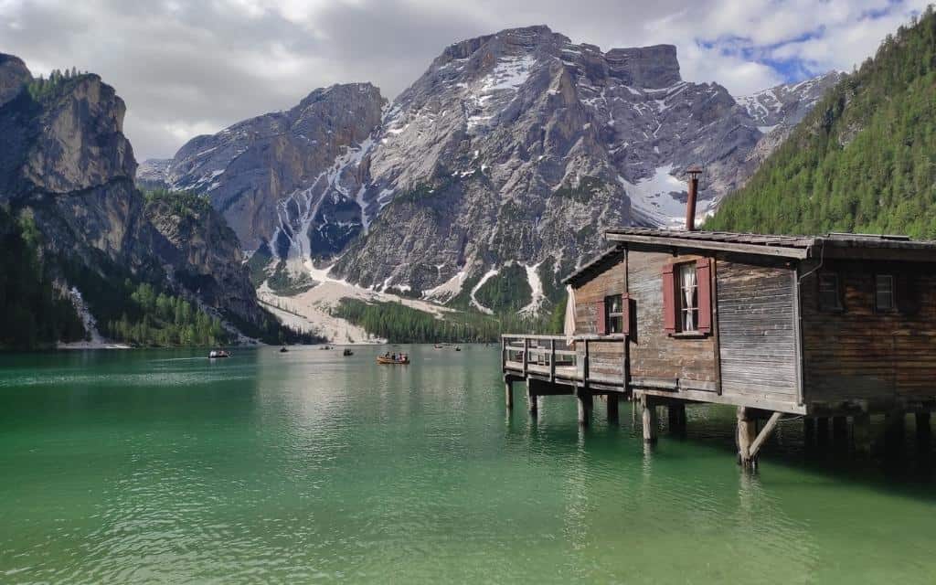 Lago di Braies / Dolomity turistika