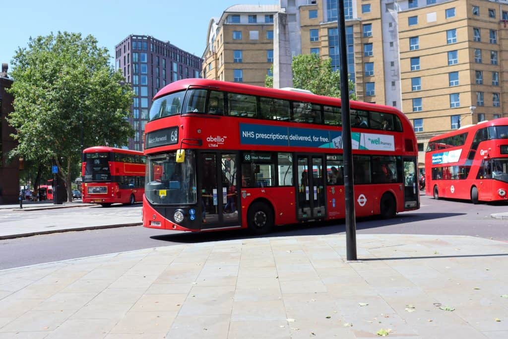 Verkehrsmittel in London / Doppeldecker in London