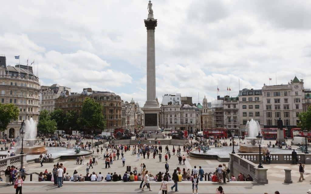 Trafalgarské náměstí / Londýn za 3 dny