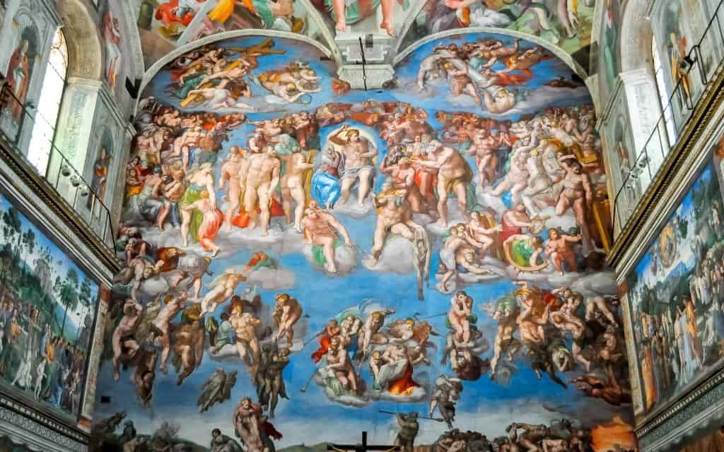 The Last Judgment Sistine Chapel 