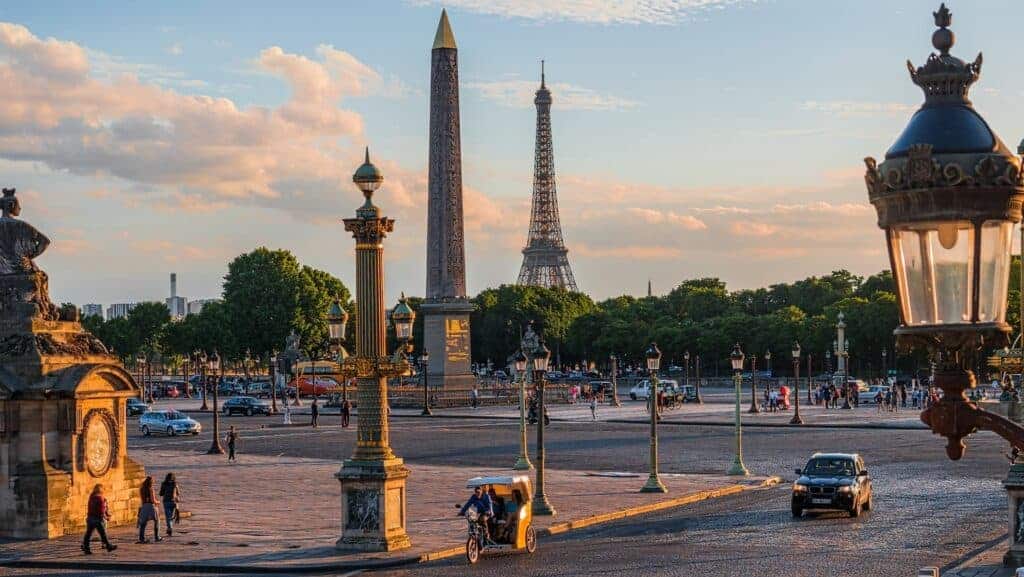 Place de la Concorde / památky v Paříži
