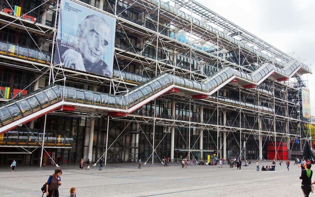 le centre pompidou / památky v Paříži