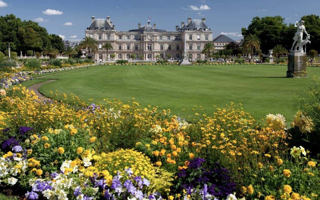 Lucemburské zahrady / památky v Paříži