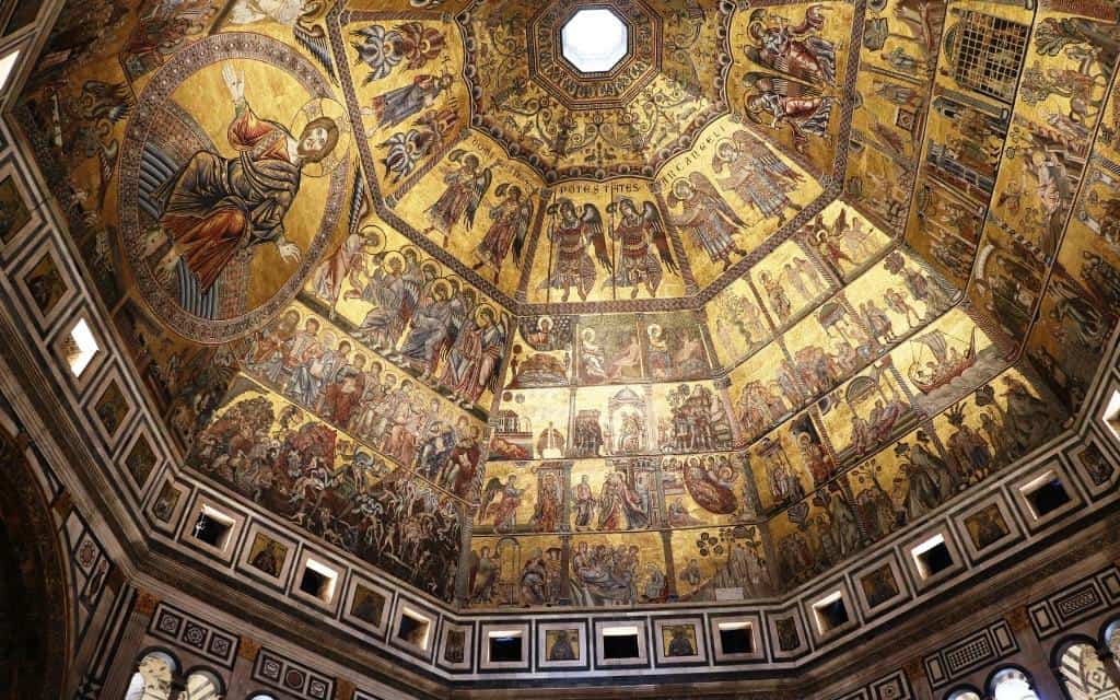 Florencie památky / Florencie co navštívit / Florencie Toskánsko Itálie / baptisterium Florencie