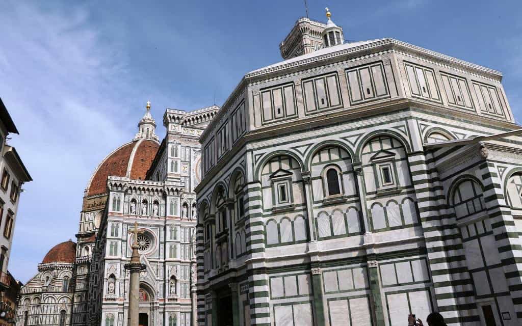 Florencie památky / Florencie co navštívit / Florencie Toskánsko Itálie / baptisterium Florencie