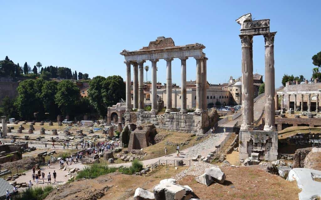 Forum romanum Róma