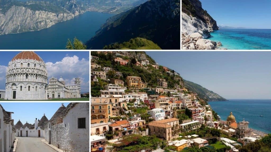Itálie / Itálie nejkrásnější místa / dovolená v Itálii / kam v Itálii