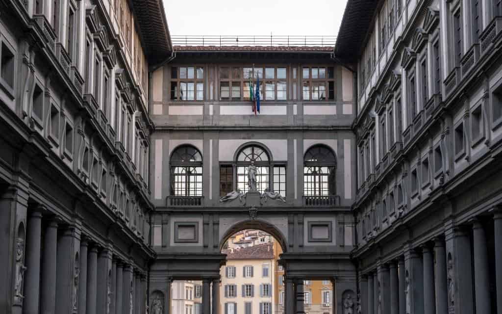 Florenz Sehenswürdigkeiten / Florenz Dinge zu sehen / Florenz Toskana Italien / Uffizien Galerie